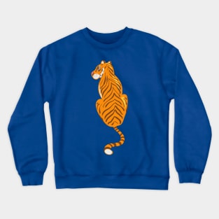 Waiting Tiger Crewneck Sweatshirt